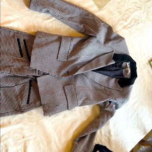 Houndstooth size 6 jacket